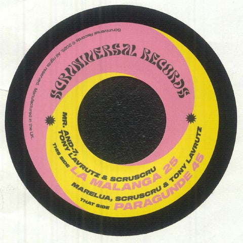 Tony Lavrutz / Scruscru / Mr And 7 / Marelua - La Malanga 25 / Paragunde 45 Vinyl - Vinyl Record