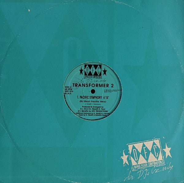 Transformer 2 - Pacific Symphony (Remix) Vinyl