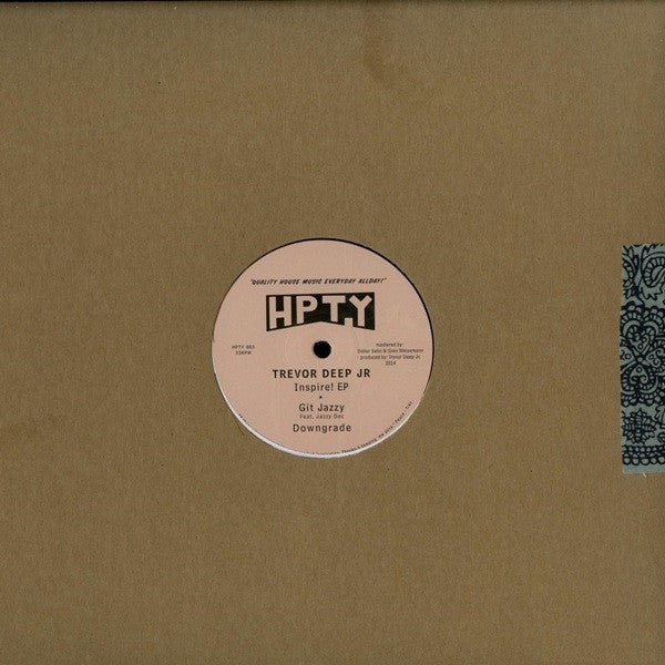 Trevor Deep Jr - Inspire! EP Vinyl