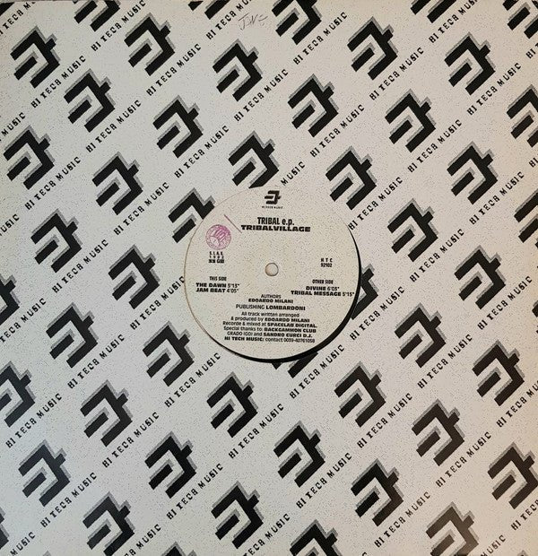 Tribal Village - Tribal E.P. Vinyl