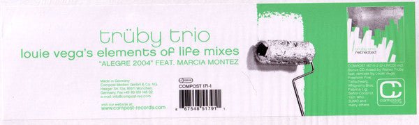 Trüby Trio - Alegre 2004 (Louie Vega's Elements Of Life Mixes) Vinyl