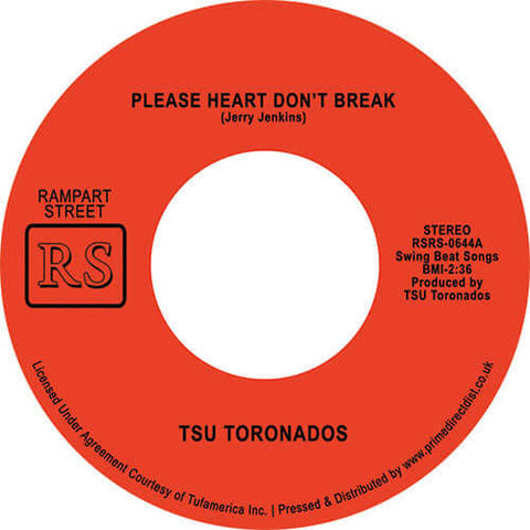 TSU Toronados - Please Heart Don't Break / Ain't Nothin' Nowhere Vinyl - Vinyl Record