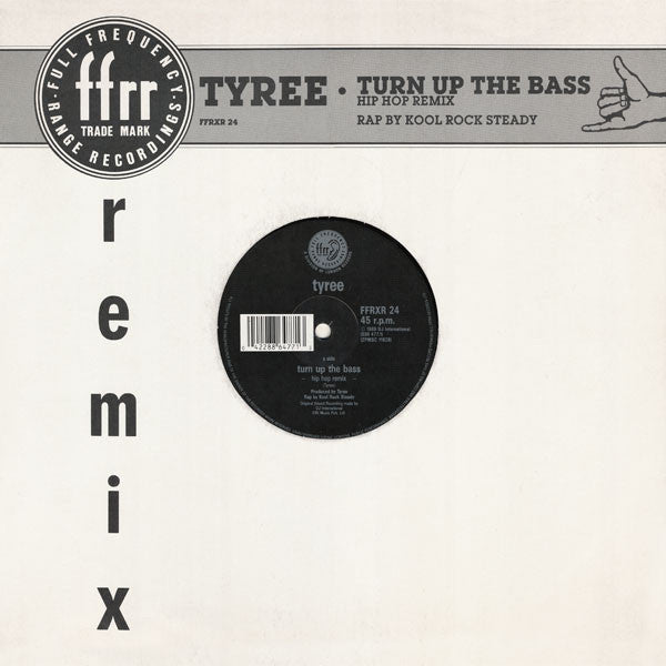 Tyree - Turn Up The Bass (Remix) Vinyl