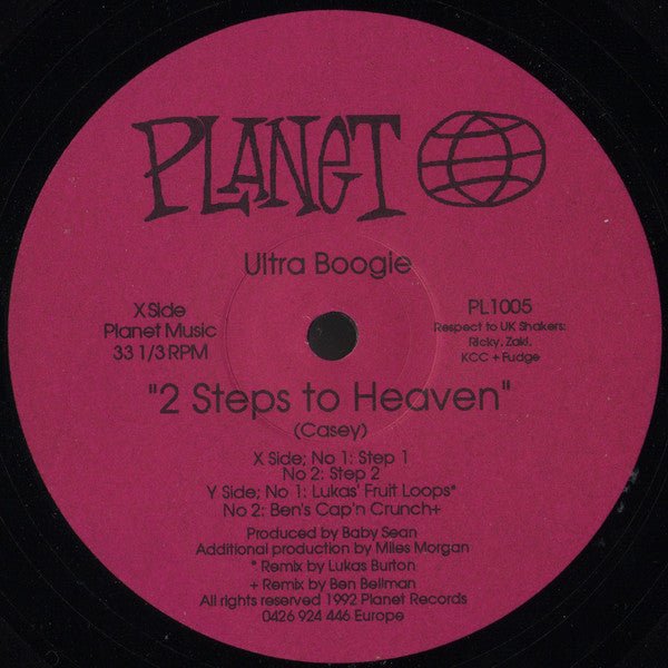 Ultra Boogie - 2 Steps To Heaven Vinyl