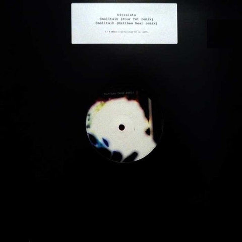 Ultraísta - Smalltalk (Remixes) Vinyl - Vinyl Record