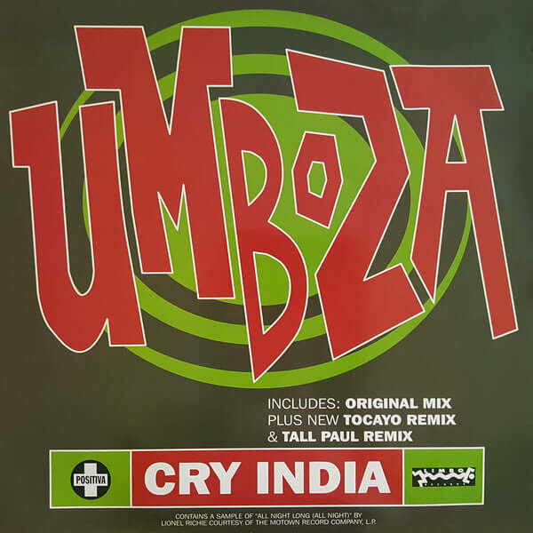 Umboza - Cry India Vinyl