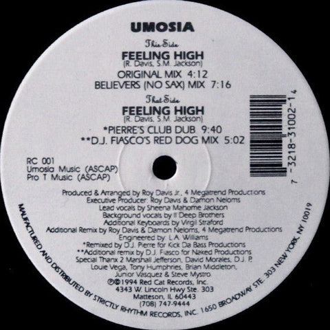 Umosia - Feeling High Vinyl - Vinyl Record