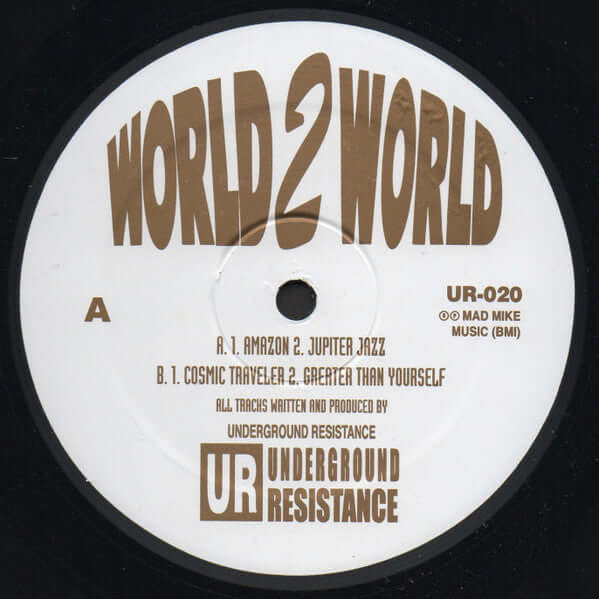Underground Resistance - World 2 World Vinyl