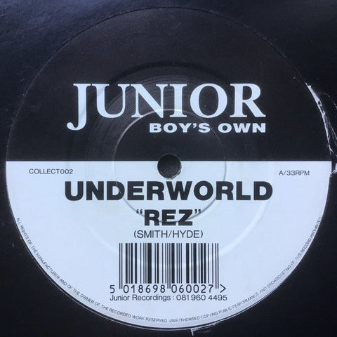 Underworld - Rez Vinyl - Vinyl Record