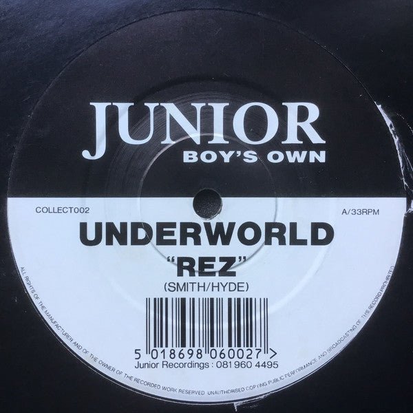 Underworld - Rez Vinyl