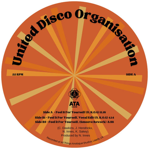 United Disco Organisation & K.O.G. - Feel It for Yourself Vinyl - Vinyl Record