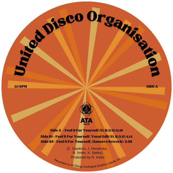 United Disco Organisation & K.O.G. - Feel It for Yourself Vinyl