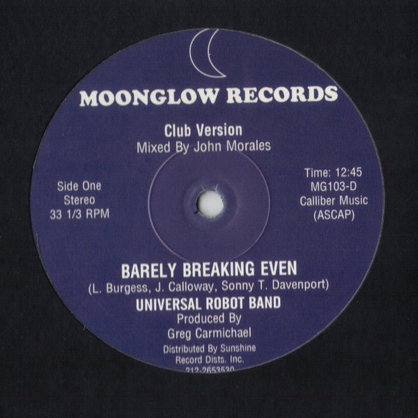 Universal Robot Band - Barely Breaking Even Vinyl