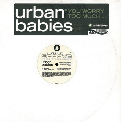 Urban Babies - You Worry Too Much ... Vinyl - Vinyl Record