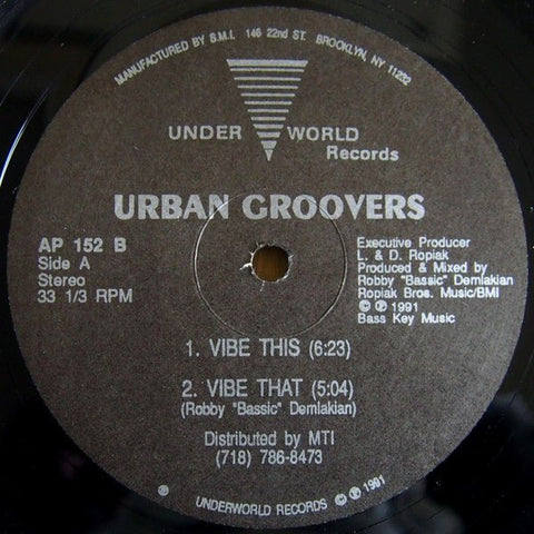 Urban Groovers - The Battle Of Two Vinyl - Vinyl Record