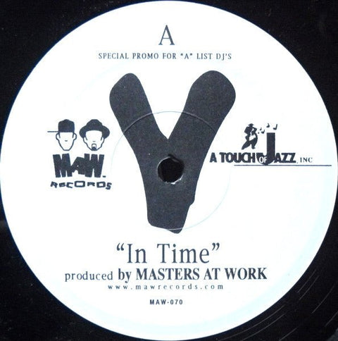 V - In Time Vinyl - Vinyl Record