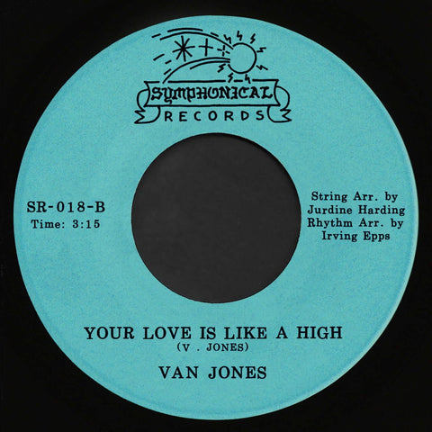 Van Jones - I Want to Groove You / Your Love Is Like a High Vinyl - Vinyl Record