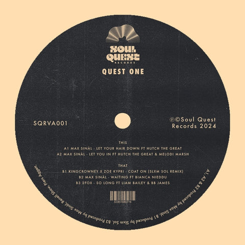 Various (2fox, Max Sinàl. King Crowney, Slxm Sol) - Quest One Vinyl - Vinyl Record