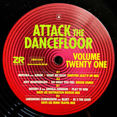 Various - Attack The Dancefloor Vol 21 Vinyl - Vinyl Record
