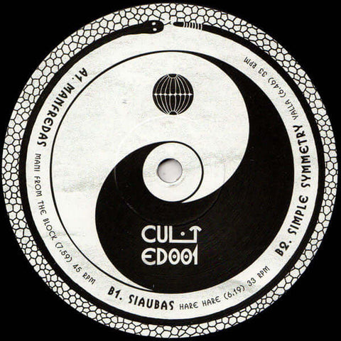 Various - Cult Edits 001 Vinyl - Vinyl Record