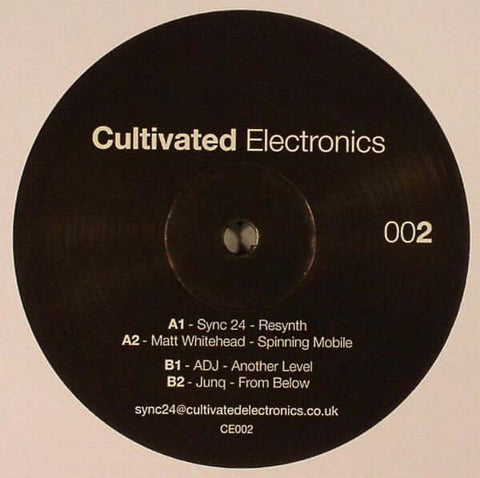 Various - Cultivated Electronics EP 002 Vinyl - Vinyl Record