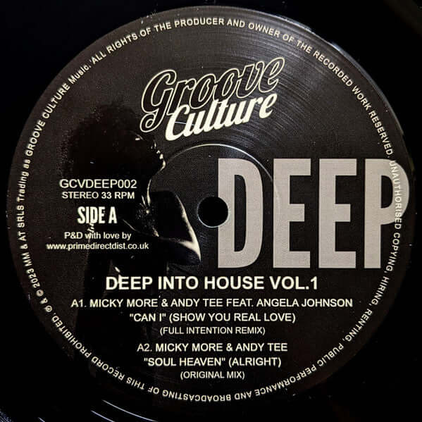 Various - Deep Into House Vol 1 Vinyl