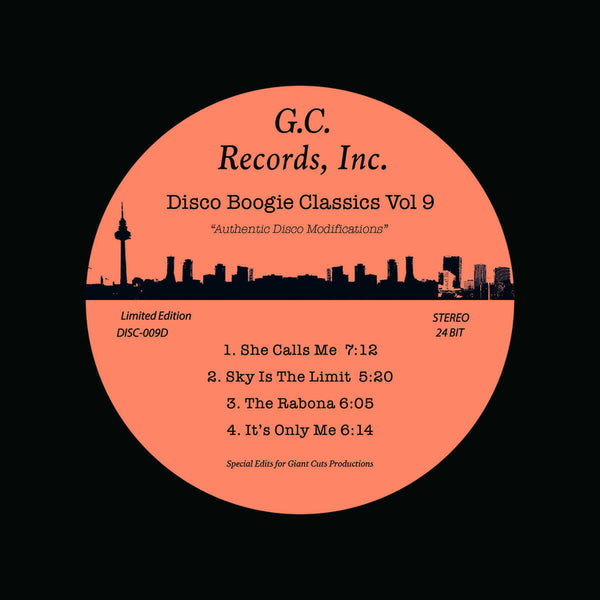 Various - Disco Boogie Classics Vol 9 Vinyl