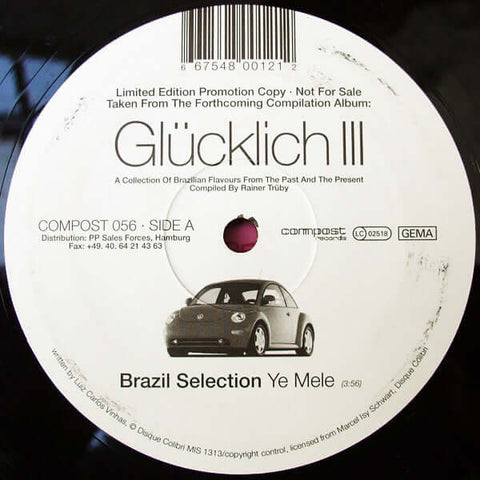 Various - Glücklich III EP Vinyl - Vinyl Record