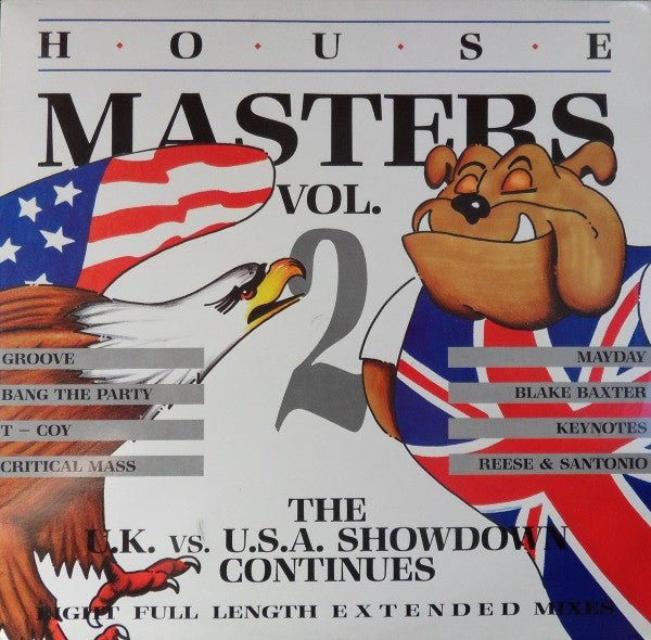 Various - House Masters Vol. 2 The U.K. vs. U.S.A. Showdown Continues Vinyl