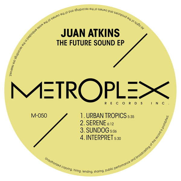 Various - Juan Atkins Presents The Future Sound EP Vinyl