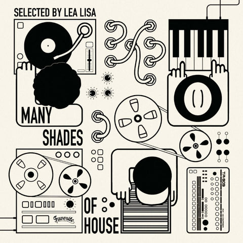 Various - Many Shades Of House (Selected By Lea Lisa) Vinyl - Vinyl Record