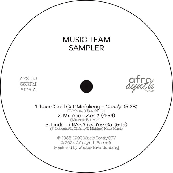 Various - Music Team Sampler Vinyl