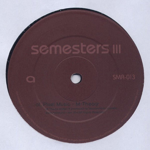 Various - Semesters III Vinyl - Vinyl Record