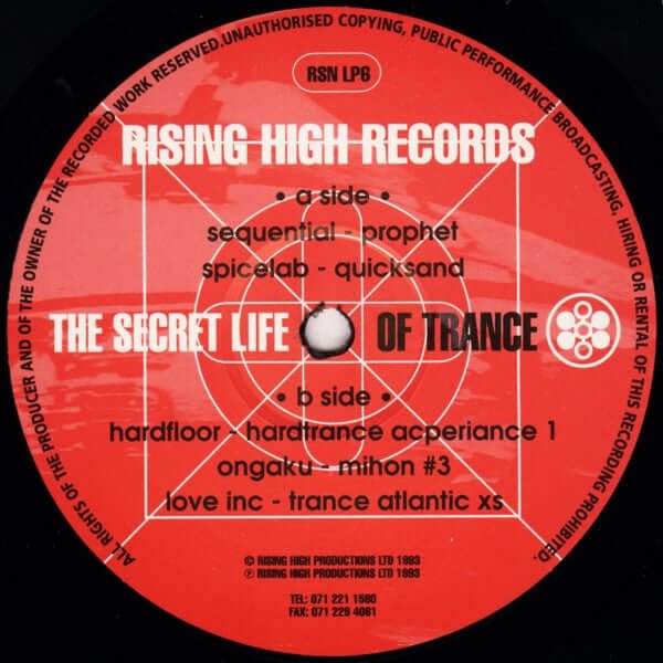 Various - The Secret Life Of Trance Vinyl