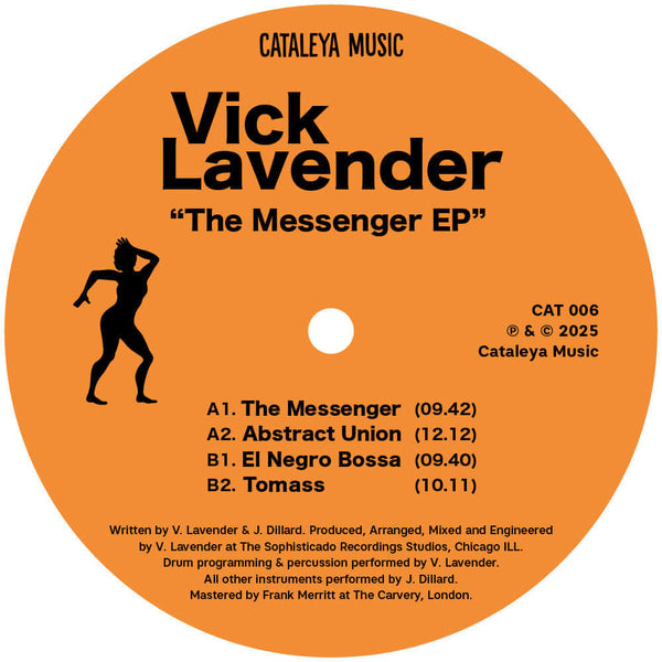 Vick Lavender - The Messenger EP Vinyl