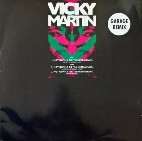 Vicky Martin - Not Gonna Do It (I Need A Man) Vinyl - Vinyl Record