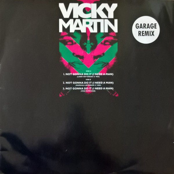 Vicky Martin - Not Gonna Do It (I Need A Man) Vinyl