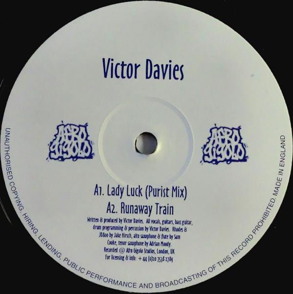 Victor Davies - Lady Luck / Runaway Train Vinyl