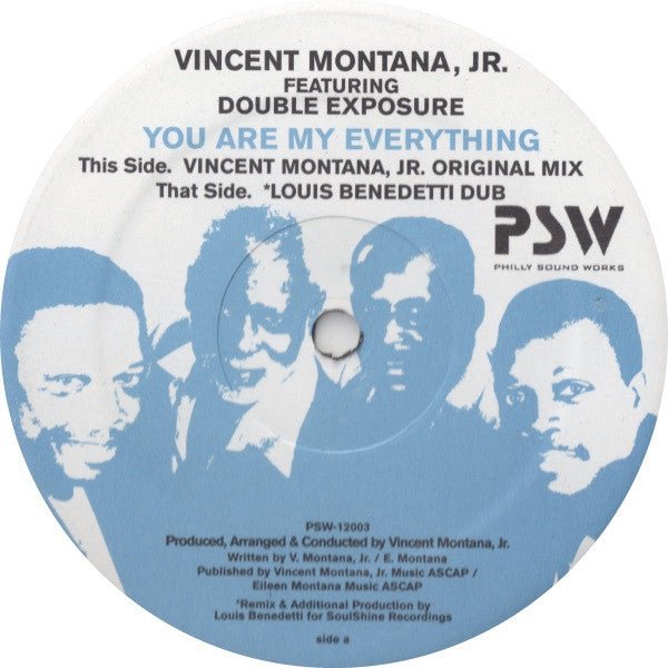 Vincent Montana, Jr. Featuring Double Exposure - You Are My Everything Vinyl