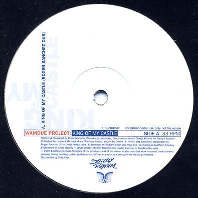 Wamdue Project - King Of My Castle Vinyl