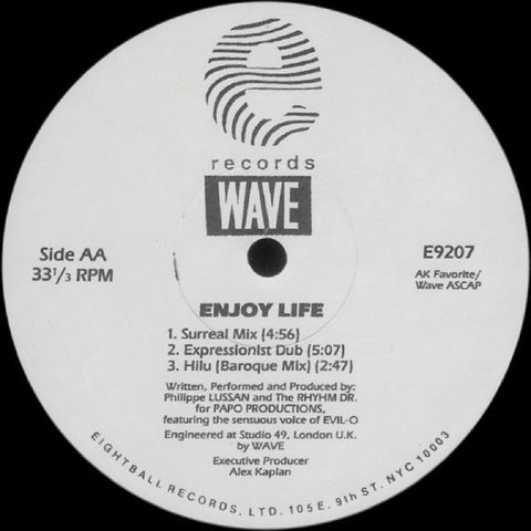Wave - Enjoy Life Vinyl - Vinyl Record