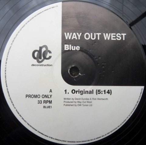 Way Out West - Blue Vinyl - Vinyl Record