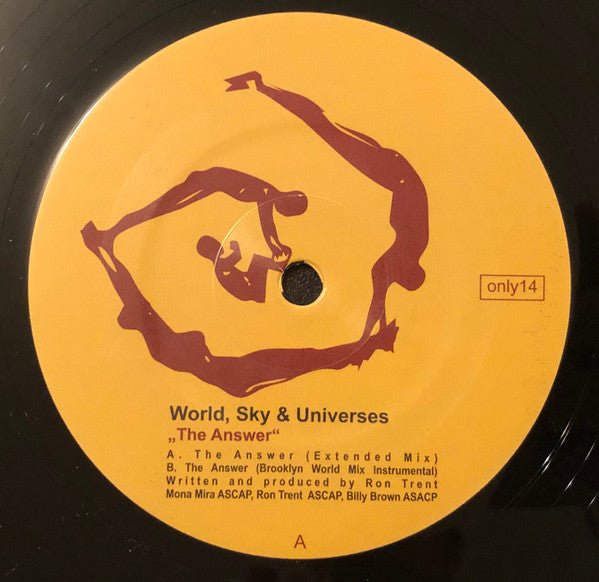 World, Sky & Universes (Ron Trent) - The Answer Vinyl