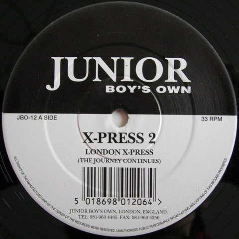 X - Press 2 - London X - Press Vinyl - Vinyl Record