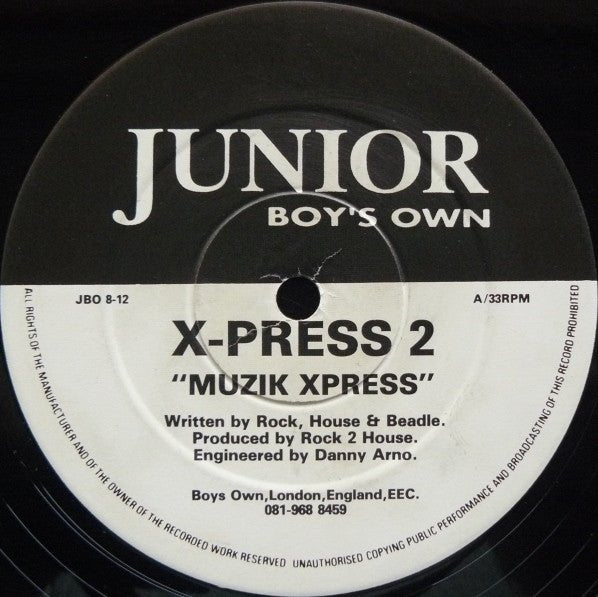 X - Press 2 - Muzik Xpress Vinyl