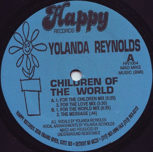 Yolanda Reynolds - Children Of The World Vinyl