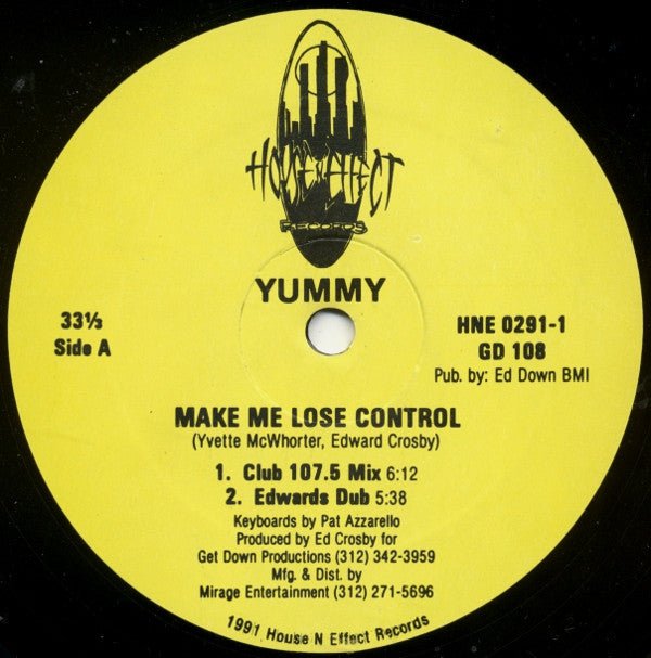 Yummy / Blown Up - Make Me Lose Control Vinyl