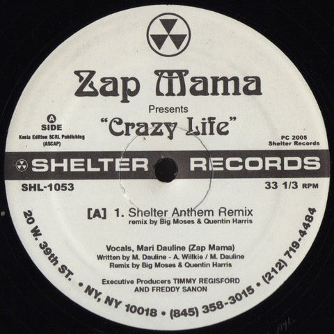Zap Mama - Crazy Life Vinyl - Vinyl Record