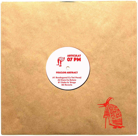 Articulat - Folclor Abstract EP (Vinyl) Articulat - Folclor Abstract EP (Vinyl) - Inspired from Romanian cultural heritage, be it film, dance or musical instruments, Folclor Abstract is a glance back to the roots in search of a meaningful future. Vinyl, 1 - Vinyl Record