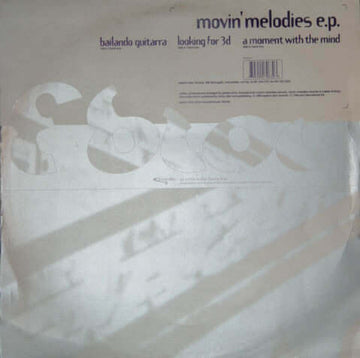 Movin' Melodies - Movin' Melodies E.P. - Movin' Melodies : Movin' Melodies E.P. (12